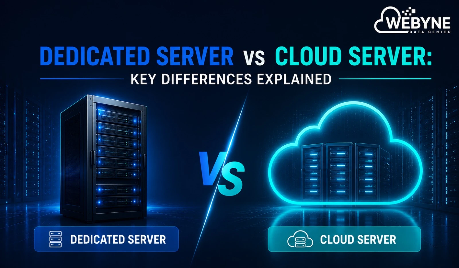Dedicated Server vs Cloud Server: Key Differences Explained
